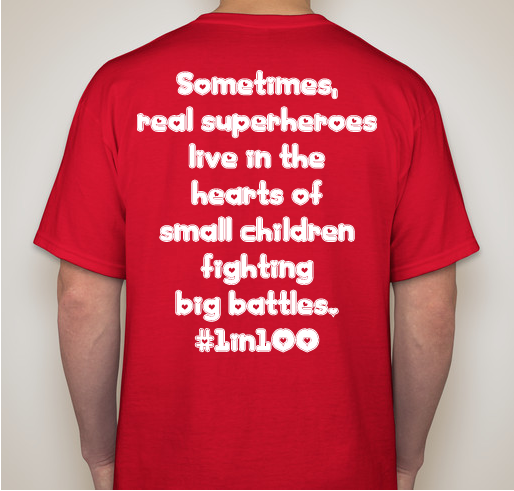 Adalyn's Heart Surgery Fund Fundraiser - unisex shirt design - back