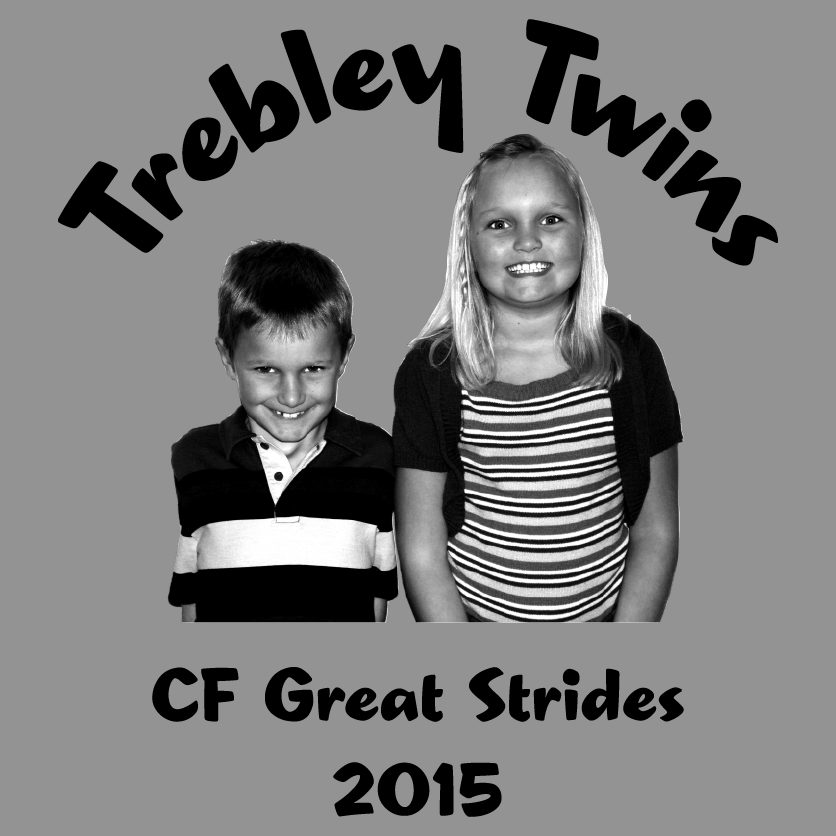 Great Strides Trebley Twins Team shirt design - zoomed