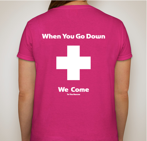 Keith Fox Medical expenses Fundraiser - unisex shirt design - back