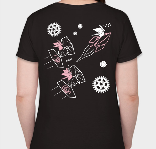 FoldFest Spring 2022 T-shirt Fundraiser - unisex shirt design - back
