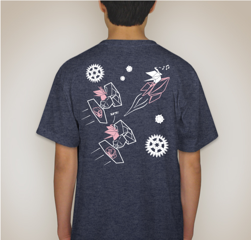 FoldFest Spring 2022 T-shirt shirt design - zoomed