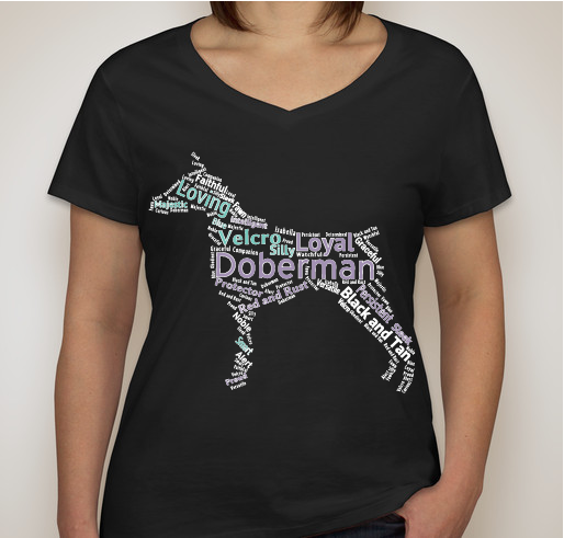 Doberman Traits Fundraiser Fundraiser - unisex shirt design - front