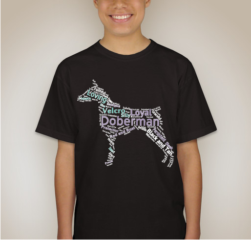 Doberman Traits Fundraiser Fundraiser - unisex shirt design - back
