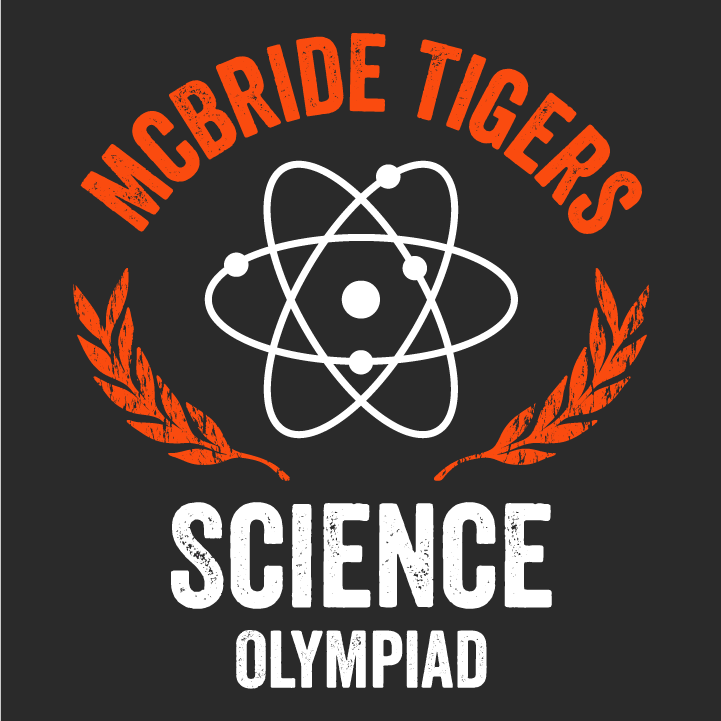 McBride Middle School Science Olympiad shirt design - zoomed
