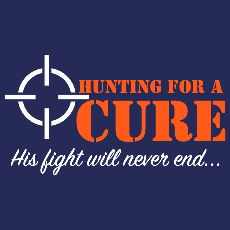 Hunting For A Cure 5K Event shirt design - zoomed