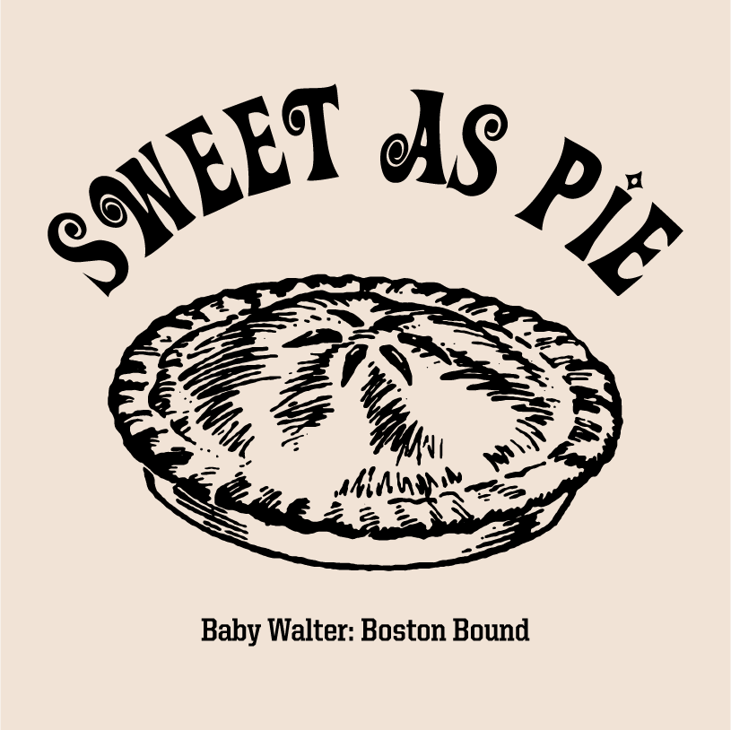 Baby Walter: Boston Bound shirt design - zoomed