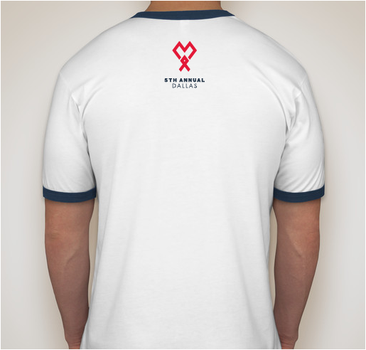 SAA/Dallas Team Mustang Fundraiser - unisex shirt design - back