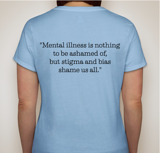 Honor Betsey's Memory and Smash the Stigma Fundraiser - unisex shirt design - back