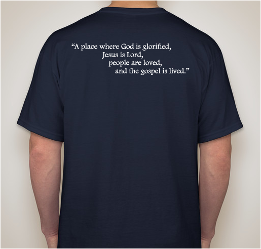 Alaska Mission Trip 2015 Fundraiser - unisex shirt design - back