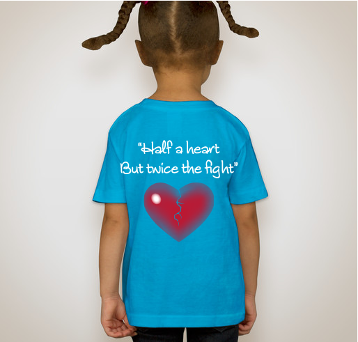 Team Valentina Fundraiser - unisex shirt design - back