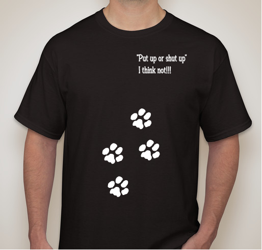 save left Fundraiser - unisex shirt design - front