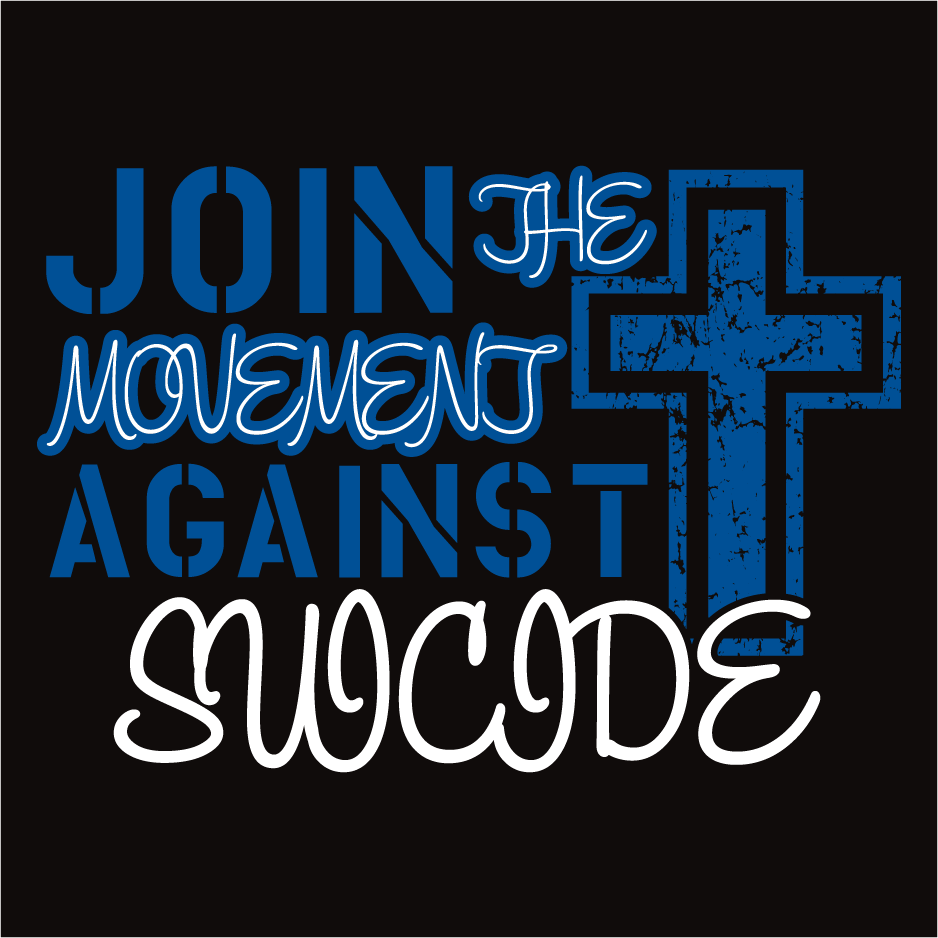 Join The Movement Against Suicide! shirt design - zoomed