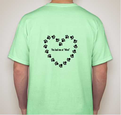 Red's Heartworm Treatment Fundraiser - unisex shirt design - back