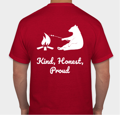 RMS 2022 Camp Bear Fundraiser - unisex shirt design - back