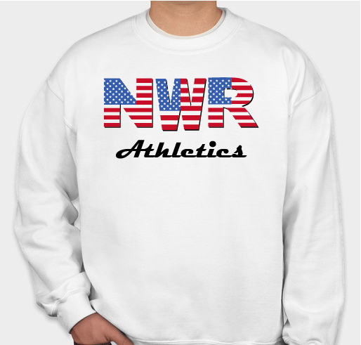 NWR Red, White and Blue Parent Club Fundraiser - unisex shirt design - front