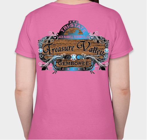 Support The Treasure Valley GEMBoree Fundraiser - unisex shirt design - back
