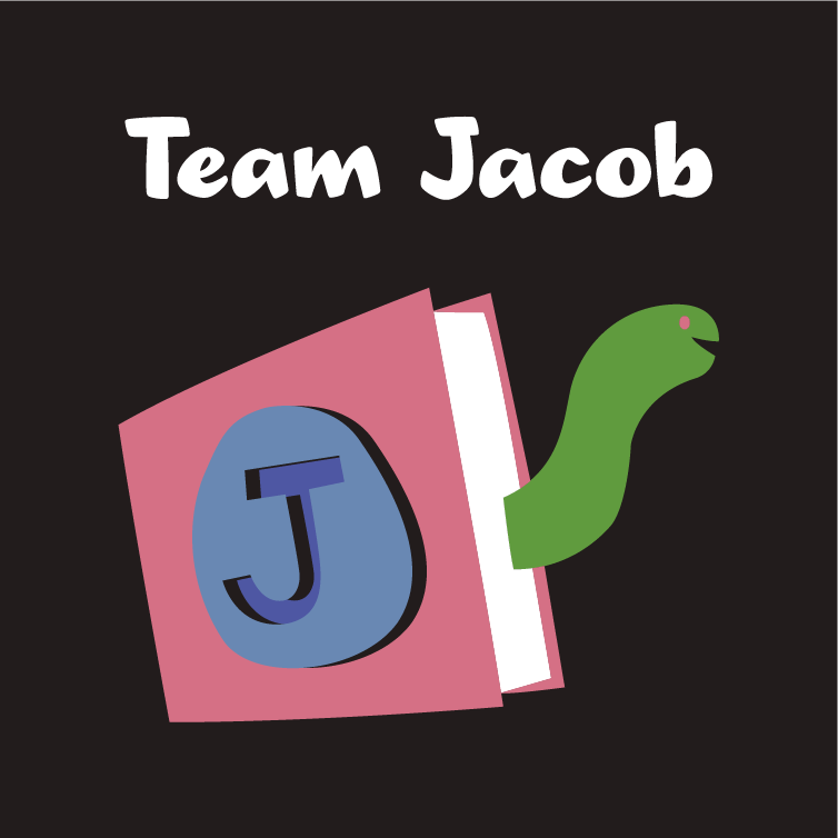Team Jacob 2015 shirt design - zoomed