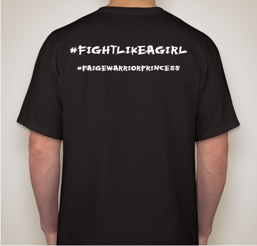 Pray For Paige Fundraiser - unisex shirt design - back