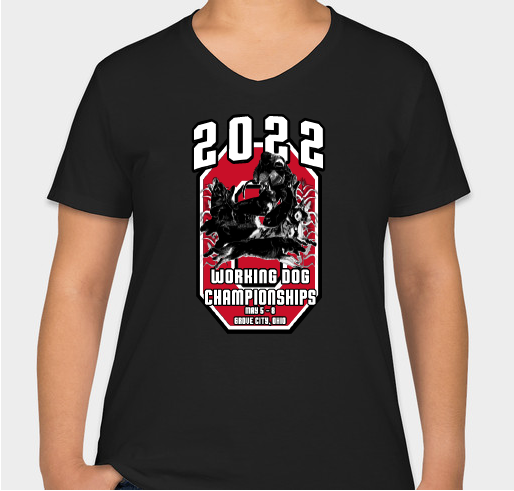 2022 USCA Working Dog Championships Fundraiser - unisex shirt design - small