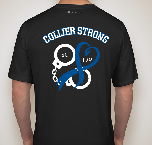 Team Collier Strong Fundraiser - unisex shirt design - back