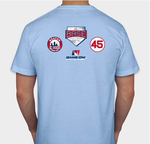 Boston K Men Team Up With The BASE for Giving Tuesday! Fundraiser - unisex shirt design - back