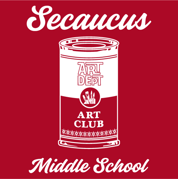 Art Club SMS 2022-23 shirt design - zoomed