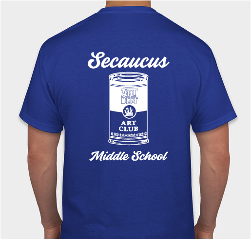 Art Club SMS 2022-23 Fundraiser - unisex shirt design - back