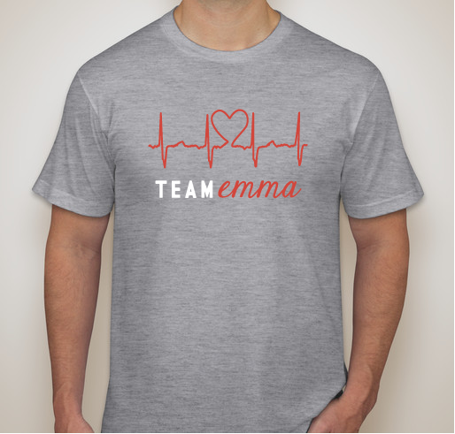 Team Emma TShirt Fundraiser - unisex shirt design - small