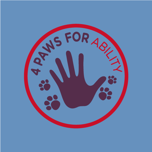 4 Paws for Ability-Miami University shirt design - zoomed