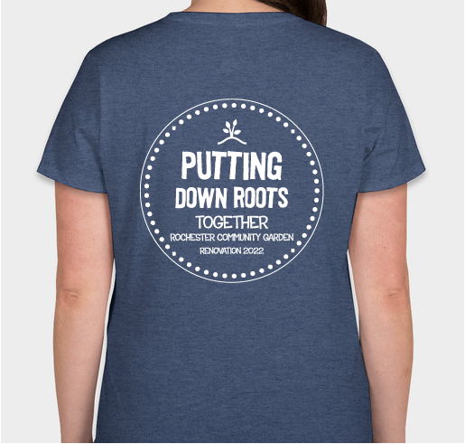 Rochester, MI Community Garden Fundraiser Fundraiser - unisex shirt design - back