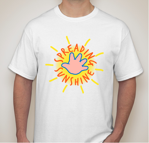 Spreading Sunshine Fundraiser - unisex shirt design - front