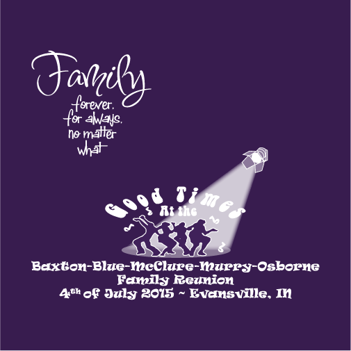 2015 FAMILY REUNION: Baxton-Blue-McClure-Murry-Osborne shirt design - zoomed