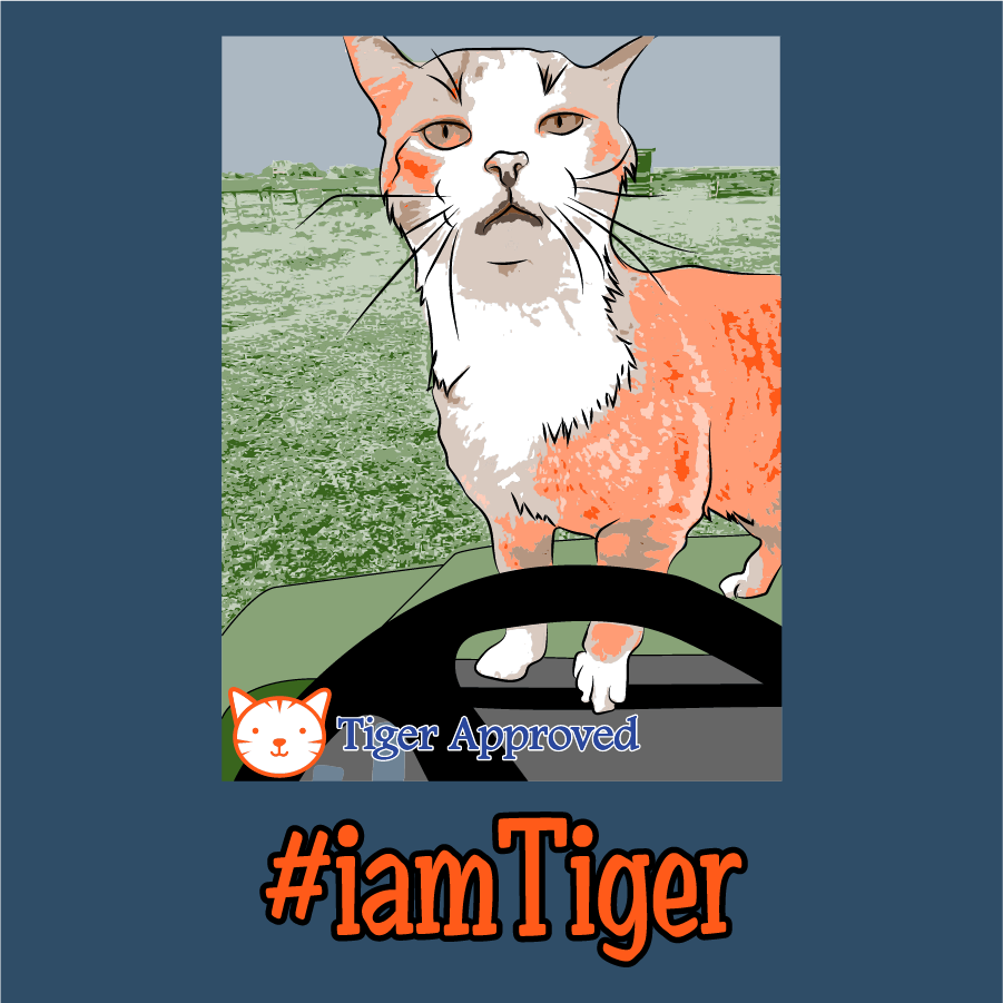 Tiger Memorial Education Fund shirt design - zoomed
