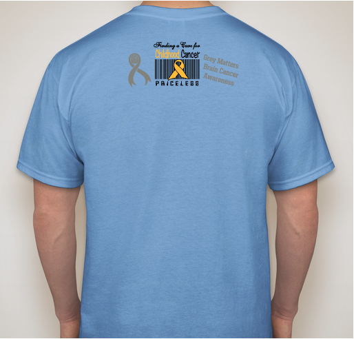 TEAM TONY Fundraiser - unisex shirt design - back