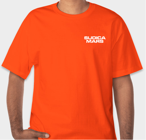Sudica Mars Staff Shirt Fundraiser - unisex shirt design - front