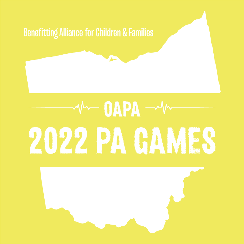 2022 Ohio PA Olympics: Alliance for Children & Families (2nd Link) shirt design - zoomed