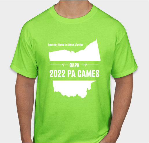 2022 Ohio PA Olympics: Alliance for Children & Families (2nd Link) Fundraiser - unisex shirt design - front