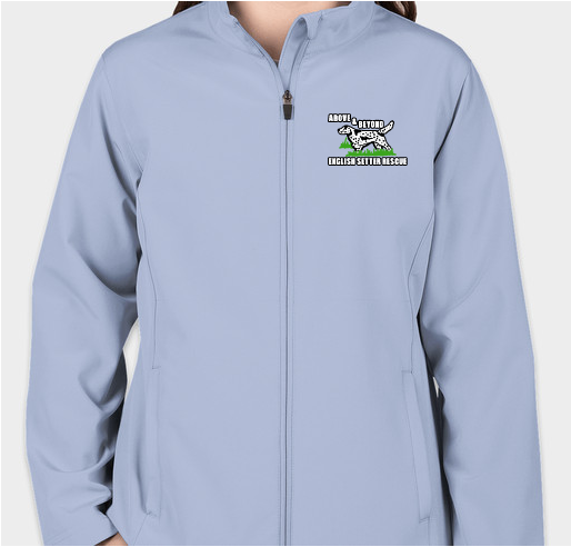 Above and Beyond English Setter Fundraiser - unisex shirt design - front