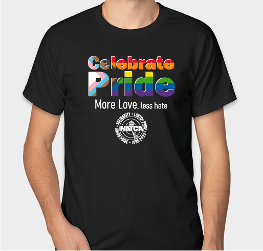 Celebrate Pride Month 2022 Fundraiser - unisex shirt design - front