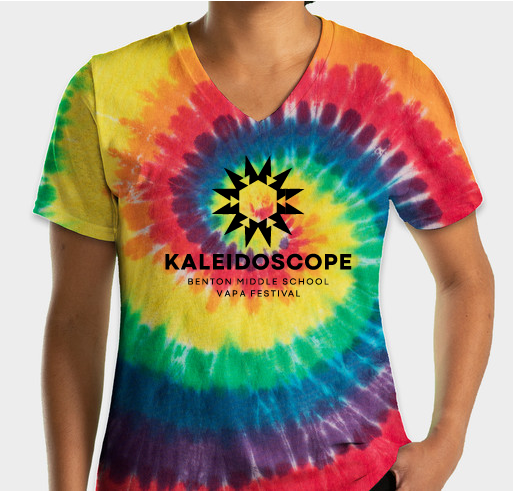 Kaleidoscope - Benton VAPA Festival Fundraiser - unisex shirt design - front