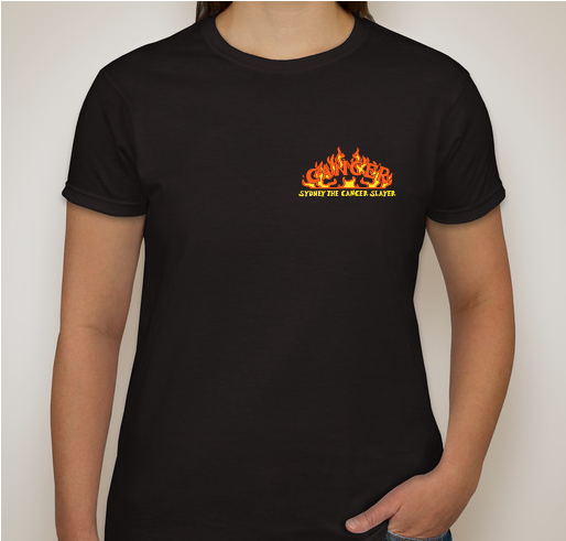 Sydney The Cancer Slayer Fundraiser - unisex shirt design - front