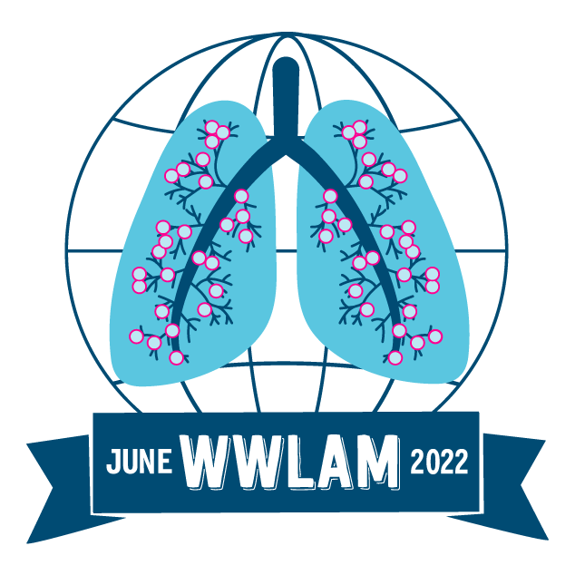 Worldwide LAM Awareness Month 2022 shirt design - zoomed