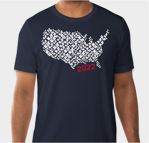 National Jazz Festival 2022 Fundraiser - unisex shirt design - front