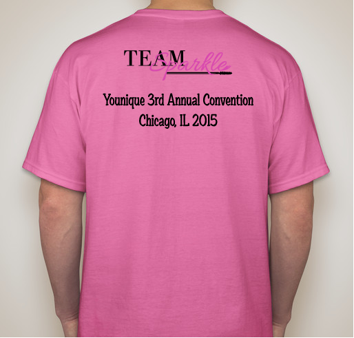Team Sparkle 2015 Convention Shirts Fundraiser - unisex shirt design - back