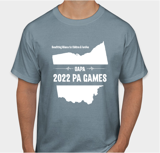 2022 Ohio PA Olympics: Alliance for Children & Families (3rd Link) Fundraiser - unisex shirt design - front