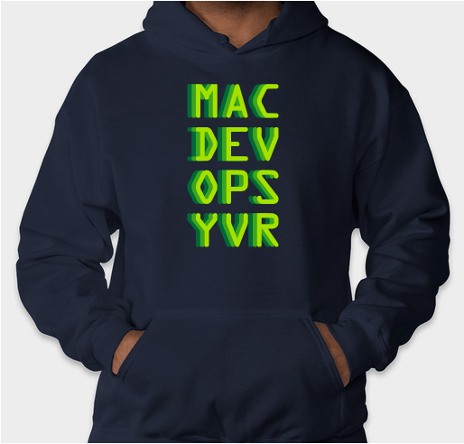 The MacDevOpsYVR 2022 Shirt Fundraiser - unisex shirt design - small