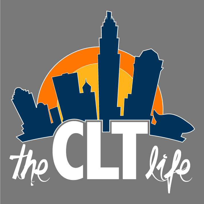The CLT Life Apparel Kickstarter - Benefiting ASF shirt design - zoomed