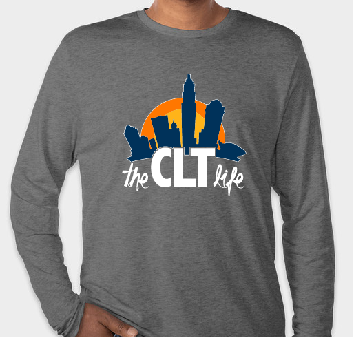 The CLT Life Apparel Kickstarter - Benefiting ASF Fundraiser - unisex shirt design - front