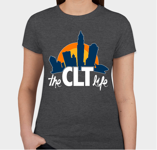 The CLT Life Apparel Kickstarter - Benefiting ASF Fundraiser - unisex shirt design - front