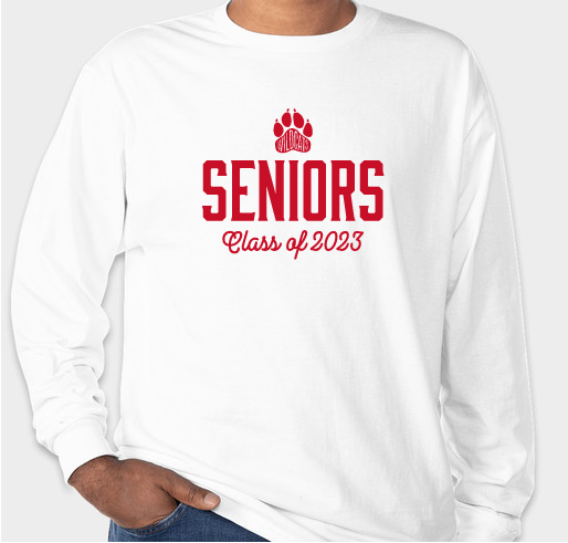 Class of 2023 Senior Shirts Fundraiser - unisex shirt design - front